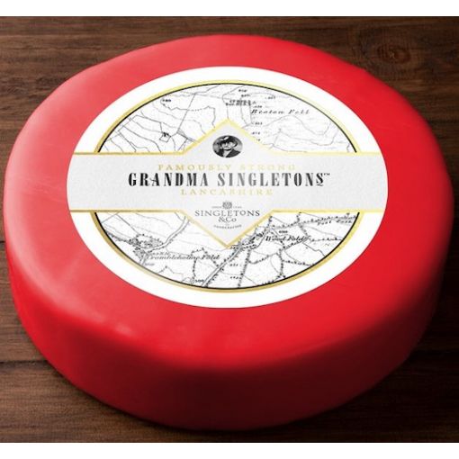 Grandma Singletons Famously Strong Lancashire Cheese 