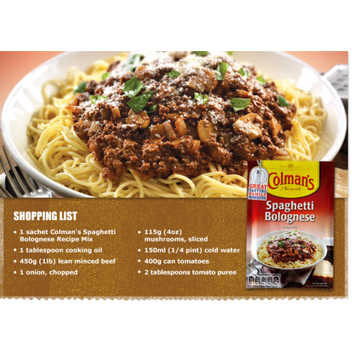 Spagetti Bolognese - Pack