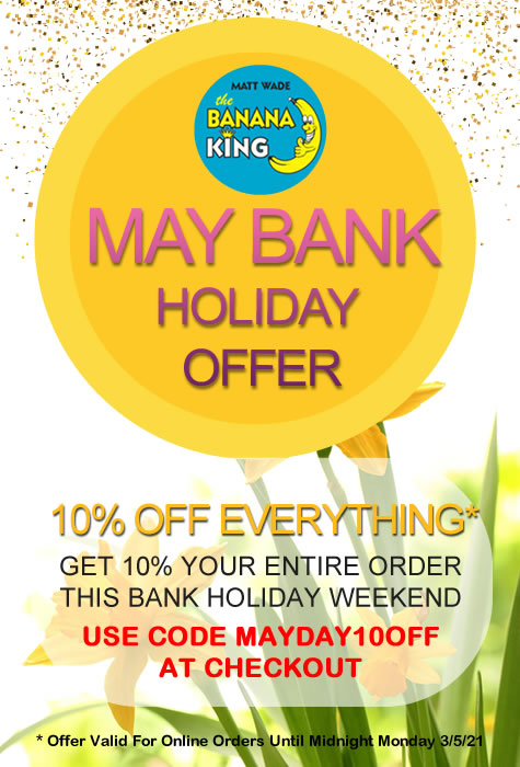 May Day Bank Holiday Offer